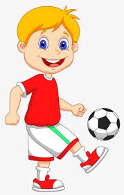 Kids in various sport activity royalty free vector image. Play Football Free Cartoon Images Football Kids Kids Playing