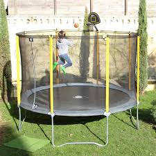 Je leur dis attention !! Feter Basketballkorb Fur Trampolin
