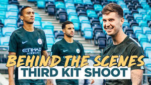 Man city releases 'camo green' third kit ahead of feyenoord champions league match. Man City Third Kit 2017 2018 Behind The Scenes With Nike Youtube