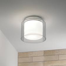 Astro 1049003 Arezzo Clear And Frosted Glass Ceiling Drum Light Ideas4lighting Sku34665i4l