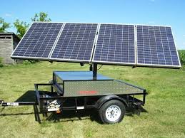 Simplified Energy Solutions Has Port A Power Portable Solar Power Trailers Fully Equipped W Push Button Control Of Panel Sonnenkollektor Sonnenkraft Solar
