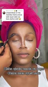 Replying to @queen 👸 ♠️ Jinsi ya kuchora wanja #jifunzeurembo  #zamoracosmetics