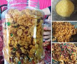 Zaman sekarang ni semua kemudahan dah ada, jadi tak payahlah kita mengiling lagi. Resipi Cornflakes Madu Karamel Terlajak Sedap Masak Guna Kuali Je