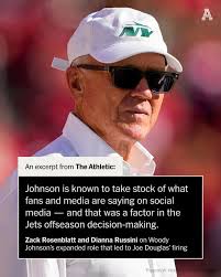 Woody Johnson's fingerprints are all over the 2024 Jets — by design. He  made personnel moves. He benched players. And ultimately, he eradicated  ex-GM Joe Douglas' power long before he fired him.