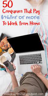 50 Legitimate Work From Home Jobs In 2021 That Pay Well Legitimate Work From Home Legit Work From Home Work From Home Companies