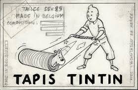 Snug As A Bug In A Rug You Can Use Tintin To Sell Anything Including Rugs Tintin Inspirar