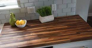 Pour mineral oil onto the butcher block, sand, and then wipe clean with a dry cloth. Size And Wood Species Options For Diy Butcher Block Projects Hardwood Reflections