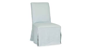 Dining room chair covers slipcovers set of 4, searchi spandex fabric fit stretch removable washable short parsons kitchen chair covers protector for dining room, hotel (gray+white, 4 per set) 4.6 out of 5 stars. Circle Furniture Vera Slipcovered Side Chair Dining Room Dining Chairs Lee Industries Circle Furniture