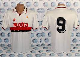 Ac Milan 1993 1994 Away Football Soccer Shirt Jersey Maglia Trikot Maillot Lotto Lotto Acmilan Soccer Shirts Shirts Soccer