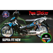 Apalagi jika sepeda motor hasil modifikasi yang kamu lakukan untuk kebutuhan kontes, tentunya. Harga Striping Supra Terbaik Aksesoris Motor Otomotif Juni 2021 Shopee Indonesia