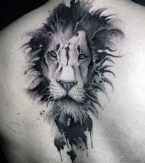 Black And White Lion Tattoo 14 Black And White Lion Tattoo Designs Ideas In 2020 Lion Tattoo Lion Tattoo Design Black And White Lion