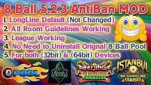 In this game you will play online against real players from all over the world. 8 Ball Pool Mod Apk Anti Ban Unlimited Coins Version 5 2 3 Free Download Hacking Fever