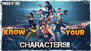 Free fire is great battle royala game for android and ios devices. Best Character In Freefire Battleground Select According To Your Need Know Your Character Youtube