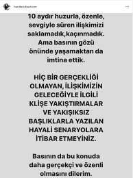 Alican ulusoy, hande subaşı'ya eski sevgilisini sildirdi! Hande Subasi Ve Alican Ulusoy Evleniyor Mu Aciklama Geldi