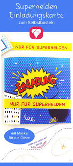 Superhelden Einladungskarte Einladungen Einladungskarten Und Superhelden Party