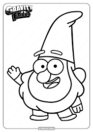 When dipper and mabel find themselves here, they decide to unravel the mystery and find and fight the forces of evil. Gnomes Coloring Pages Coloring Home