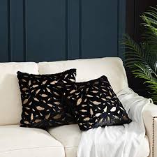 Large velvet decorative throw pillows with fringe for sofa chair or bed black gold burgundy purple for sofa chair or couch handmade in usa. Keynotes Decorative Gold Throw Pillows Covers 18x18 Fur Home Decorative 3d Cushions Covers Square Flower Decoration Throw Pillow Cases Shams Buy Online In Kuwait At Desertcart Com Kw Productid 81644637
