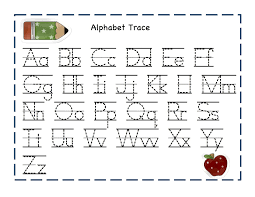 This set of alphabet tracing worksheets is perfect for preschool students. Alphabet Tracer Pages For Kids Alphabet Letters To Print Letter Worksheets Kids Worksheets Printables
