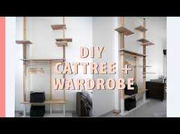 Floor to ceiling cat tree diy. Video Floor To Ceiling Cat Tree