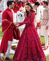 Attractive Wedding Dress Code Ideas For Haldi Sangeet Wedding Reception Function Bride Reception Dresses Engagement Dress For Bride Couple Wedding Dress
