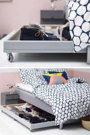 Rangement Sous Lit 13 Idees Gain De Place Pour La Chambre En 2020 Rangement Sous Lit Rangements A Fabriquer Soi Meme Meuble Rangement Ikea