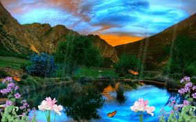 Golden Nature Animated Wallpaper Nature Screensavers Beautiful Nature Landscape Photos