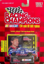 Juan pablo montoya tries in vain to catch former #sponsored , #advertisement, #sponsored. 1997 Edition Racing Champions Elton Sawyer 38 Rare Car 1 64 Scale Die Cast Car With Collector Card And Display Stand Buy Online In Cayman Islands At Cayman Desertcart Com Productid 47407039