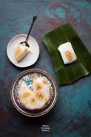Itu pun hanya di beberapa tempat di indonesia. Hunkwe Pisang Nangka Mung Bean Flour Banana Jackfruit Cake