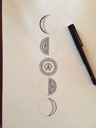 Moon Phase Mandala By Karla Dewhurst Australia Tattoos Moon Phases Tattoo Moon Phase Mandala