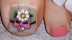 Check spelling or type a new query. Modelo De Unas Para Los Pies Como Decorar Las Unas De Los Pies Decoracion De Unas Mono Con Flor Youtube