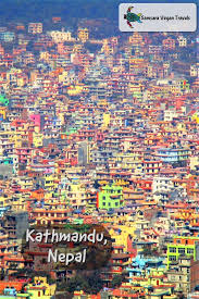 The Colorful Houses Of Kathmandu Nepal Travel Nepal Travel Vegan Travel