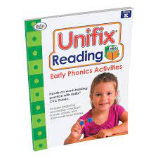 Red, dark blue, light blue, yellow, green, orange, maroon, brown, black, a. Unifix Reading Early Phonics Activities Didax Educational Resources Amazon De Books