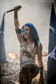 Alissa White Gluz Alissa White Heavy Metal Music Female Musicians Women's gray tank top, woman, power, muscles, fitness, bodybuilder. alissa white gluz alissa white heavy
