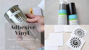 (do not reverse/mirror your design.) 2. Vinyl 101 Removable Vs Permanent How To Apply Vinyl Decals Youtube