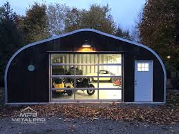 The most economically priced prefab garages are the quonset hut prefab garages. Prefab Workshop Buildings Kits Steel Buildings By Metal Pro Buildings