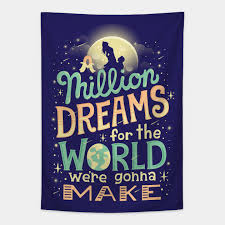 There's a house we can build. Million Dreams Greatest Showman Tapestry Teepublic