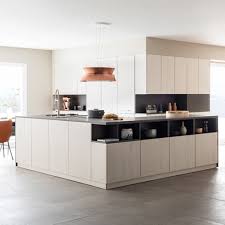 Cuisine moderne bois gris clair. Cuisine Bois Moderne Et Design Ouverte Ambiance Boreale Mobalpa