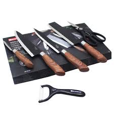 Maybe you would like to learn more about one of these? Er 0210 Japanese Knife High Quality Non Stick Coating Multifunction Kitchen Knife Sets Shopee Philippines