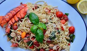 Summer Lobster Pasta With Heirloom Tomatoes And Basil Food Life Love