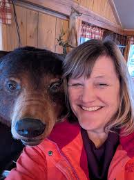 I met a "Beary" nice friend. 😆