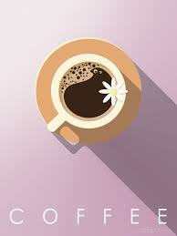 Happy Draw Coffee Grafik Design Vektorgrafik Illustration Design