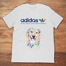Adidas All Day I Dream About Golden Retriever T Shirt Teenavi