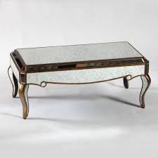 Mirrored Antiqued Venetian Glass Coffee Table Mirrored Coffee Tables Coffee Table Types Of Coffee Tables