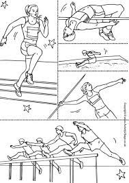 Students can color the skier participating in one of the events in the winter olympics, cross country skiing. Athletics Collage Colouring Page Sports Coloring Pages Summer Olympics Olympics Activities