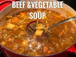 Beef Vegetable Soup Vegetable Soup Vegetable Soup Recipes Louisiana Recipes