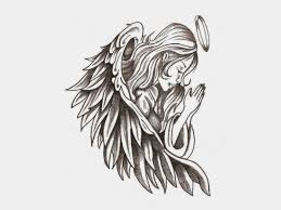 Disenos De Tatuaje De Angel Con Significados 38 Ideas Y Plantillas Angel Cuadrosdedecoracion Decoracion Engel Tattoo Vorlagen Engel Tattoo Federtattoos