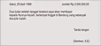 Surat sanggup merupakan surat yang berisi kata aksep atau promes dimana penerbit demikianlah penjelasan mengenai pengertian surat berharga, jenis, ciri, manfaat & contohnya. Contoh Surat Berharga Surat Sanggup Download Kumpulan Gambar