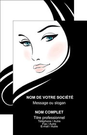 Changez la couleur, la disposition ou toute autre chose sur ce modèle de carte de visite. Carte De Visite Salon De Coiffure Impression Et Imprimerie En Ligne