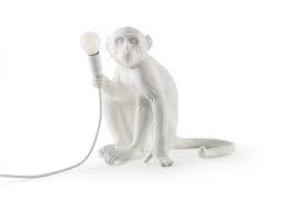 Led Resin Table Lamp Monkey Lamp Table Lamp By Seletti Bloomsbury Market Swinging Monkey Table Lamp