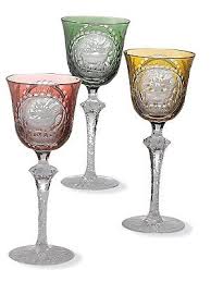 Epingle Par Alicia Luna Sur I Ll Toast To That Verre A Pied Vaisselle Verre Cristal